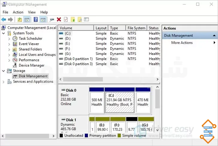 Windows Disk Management