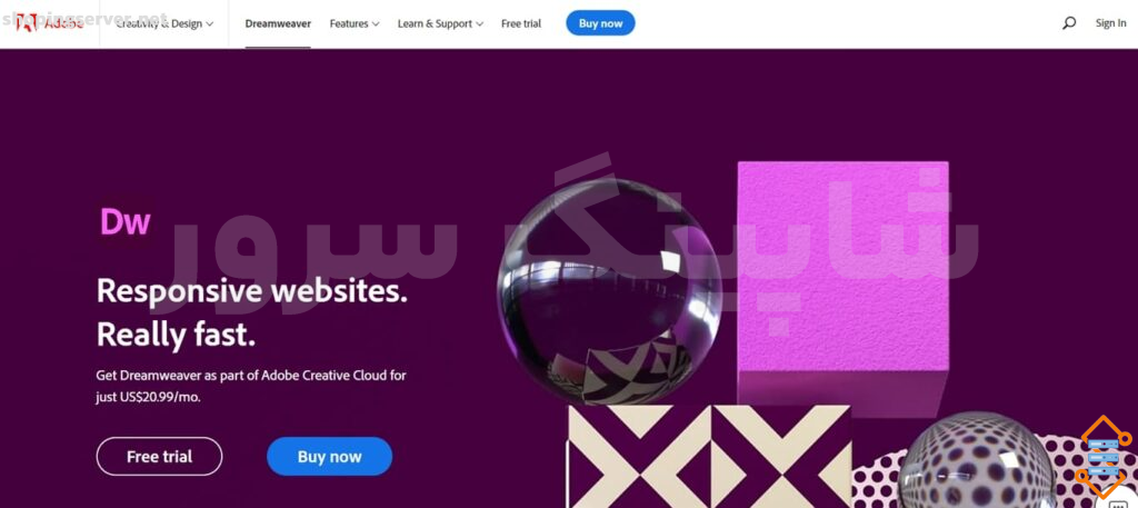 Dreamweaver (دریم ویور)