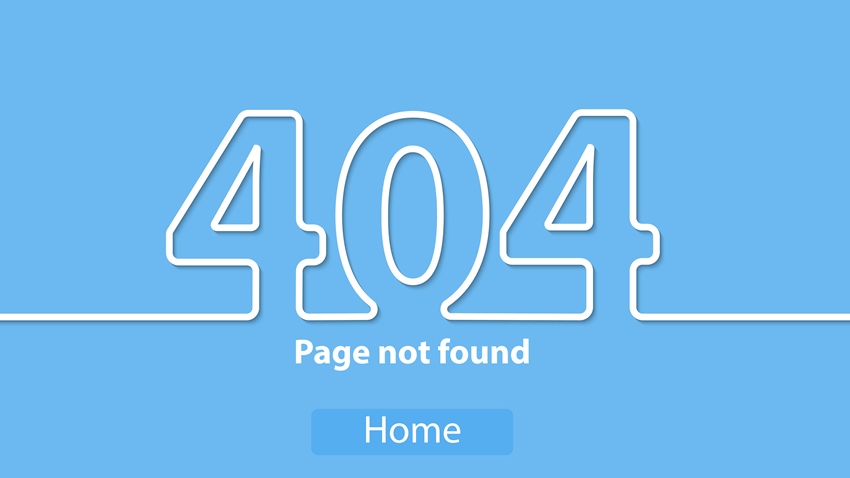 404 not found