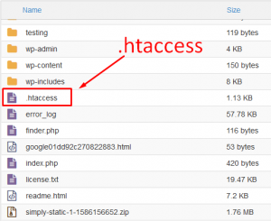 htaccess