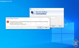 خطای لایسنس ویندوز سرور